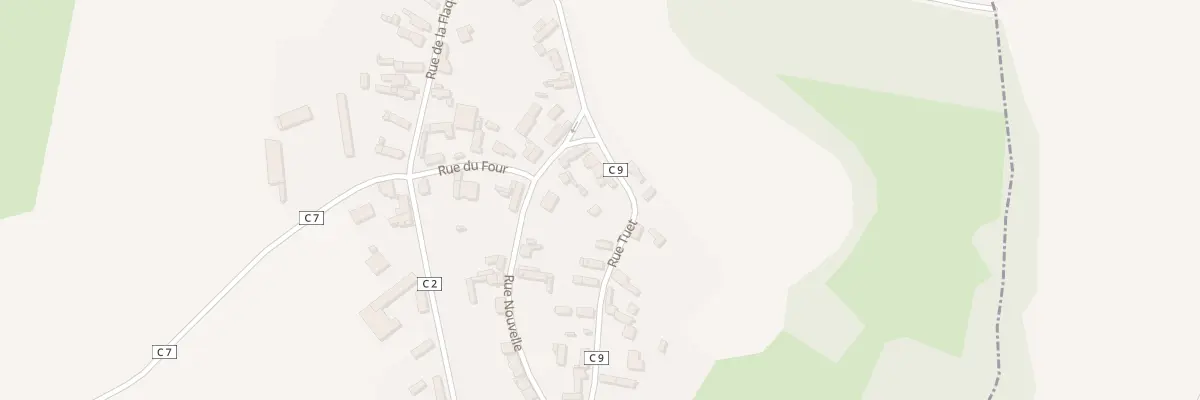 Plan du 6 Rue Tuet à Équancourt