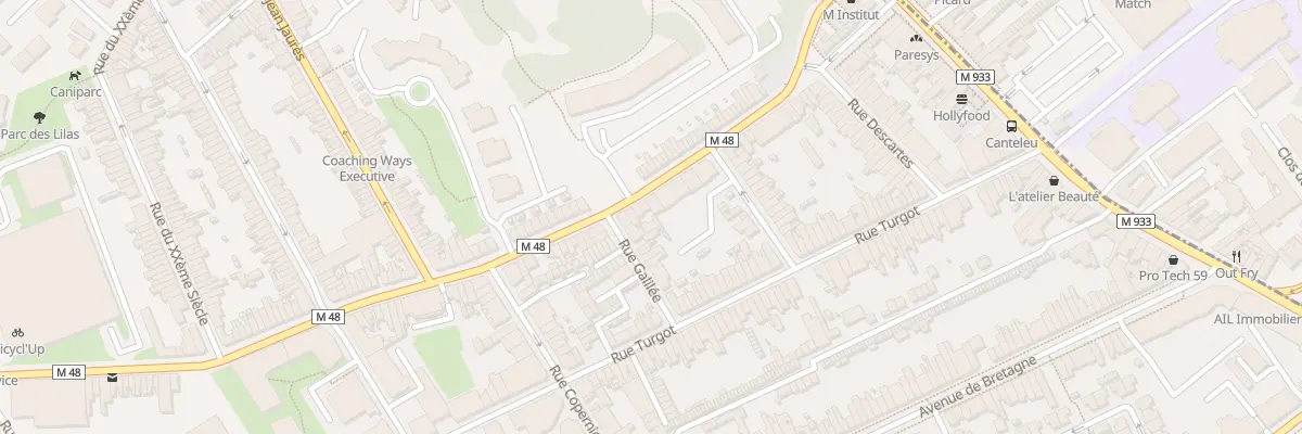 Plan du 58 Rue du Marais de Lomme à Lille
