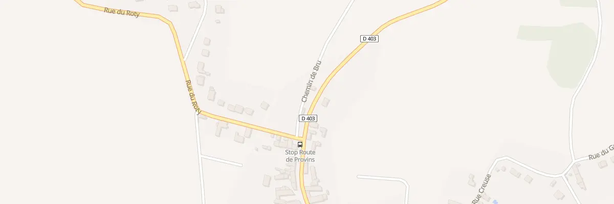 Plan du 5057 Che de Bru à Salins