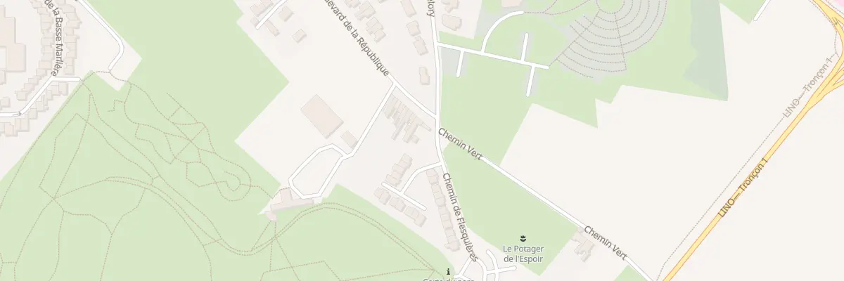 Plan du 418 Bd de la République à Loos