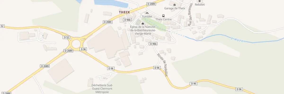 Plan du 4 Imp du Pradet Vge Theix à Saint-Genès-Champanelle