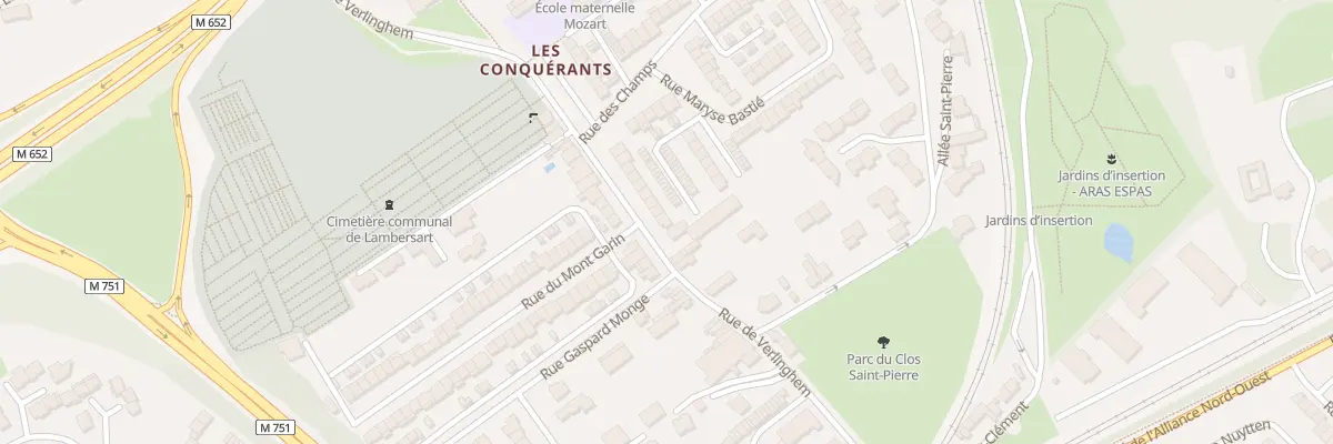 Plan du 144 Rue de Verlinghem à Lambersart