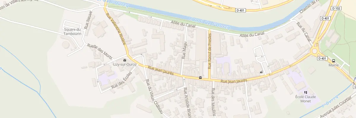Plan du 7 Rue Magu à Lizy-sur-Ourcq