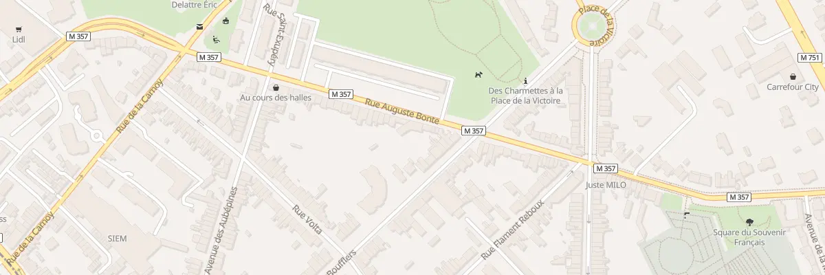 Plan du 157 Rue Auguste Bonte à Lambersart