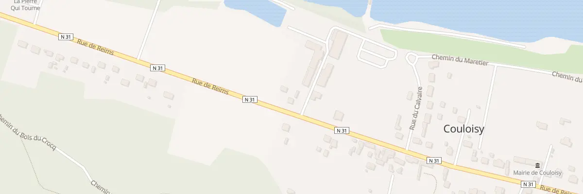 Plan du 20 Rue de Reims à Couloisy