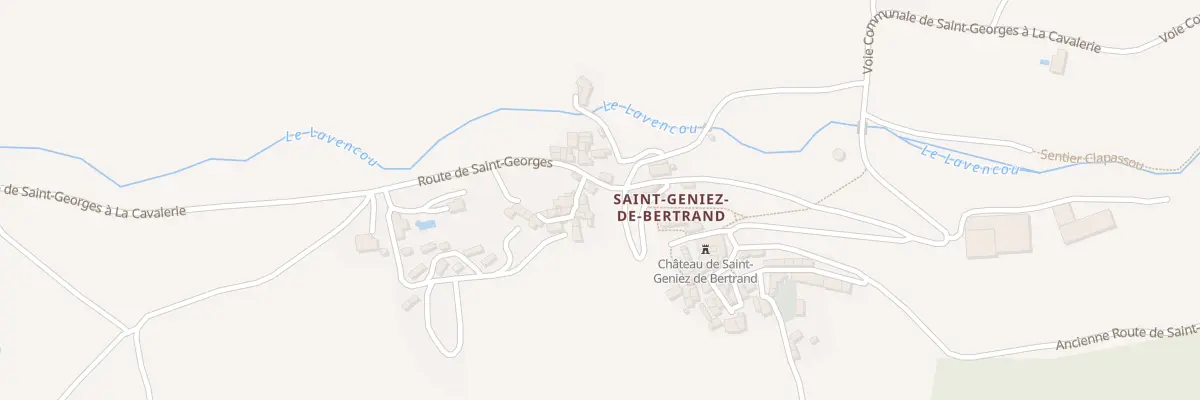 Plan du 3 Rue des Artisans à Saint-Georges-de-Luzençon