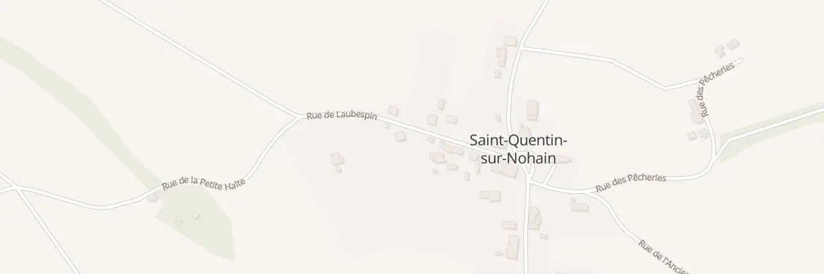Plan du 9 Rue de Laubespin à Saint-Quentin-sur-Nohain