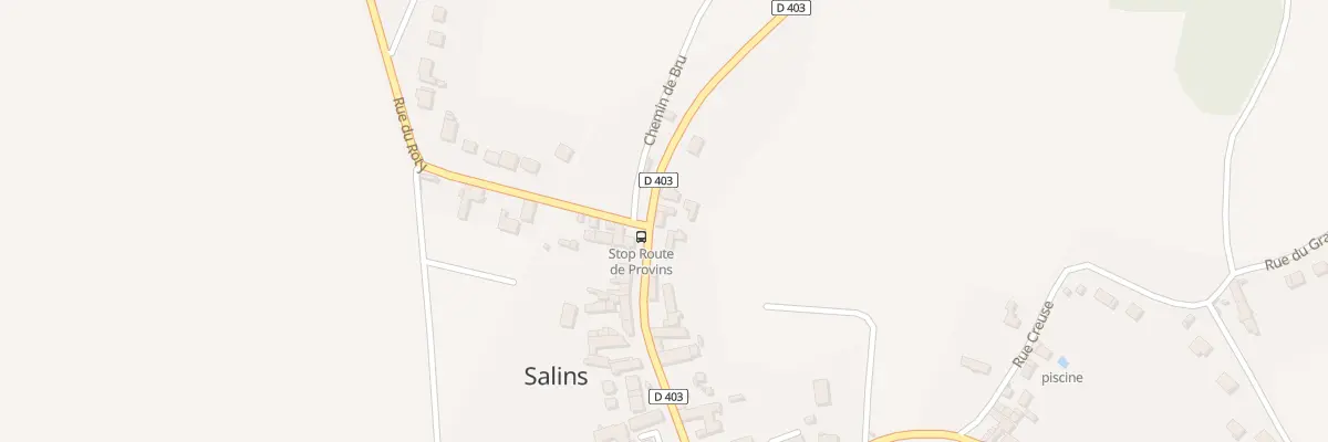 Plan du 28 Rue de Provins à Salins