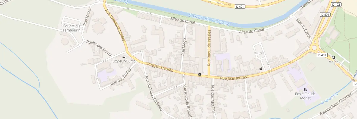 Plan du 5 Rue Magu à Lizy-sur-Ourcq