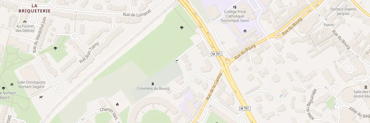 Plan du 6 Rue de la Carnoy à Lambersart
