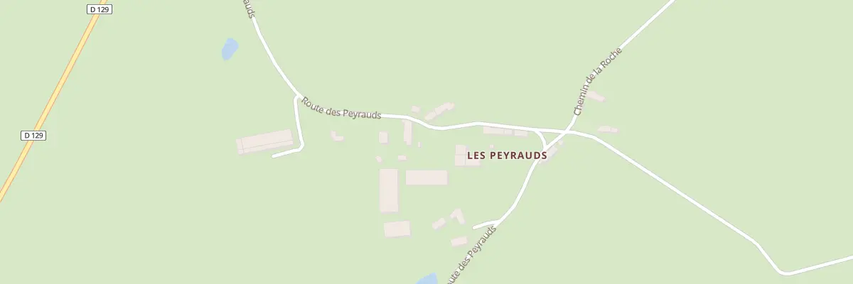 Plan du 5050 Les Peyrauds à Chirat-l’Église