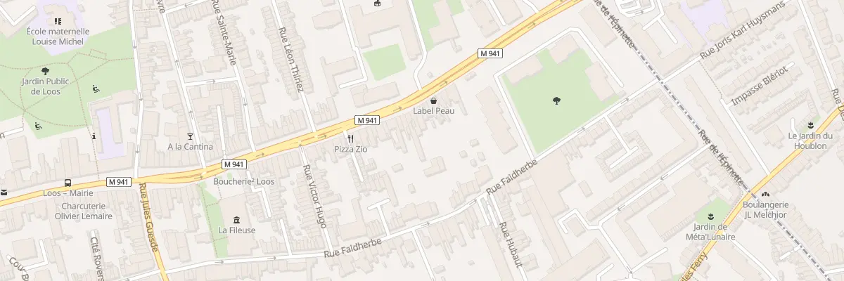 Plan du 23 Rue du Maréchal Foch à Loos