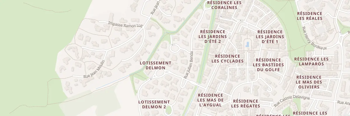 Plan du 5 Rue Julien Benda à Saint-Cyprien