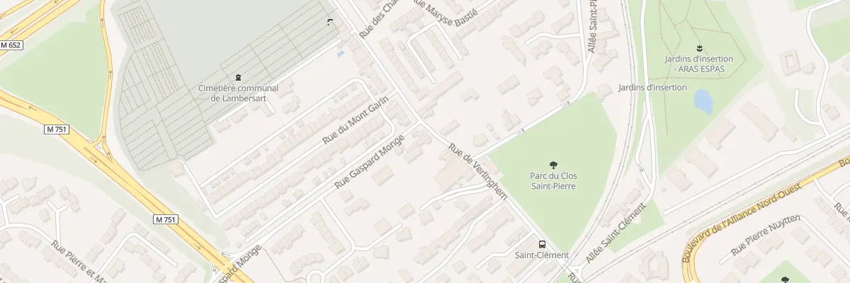 Plan du 19 Rue de Verlinghem à Lambersart