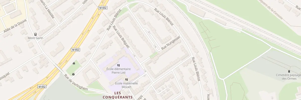 Plan du 24 Rue Nungesser à Lambersart