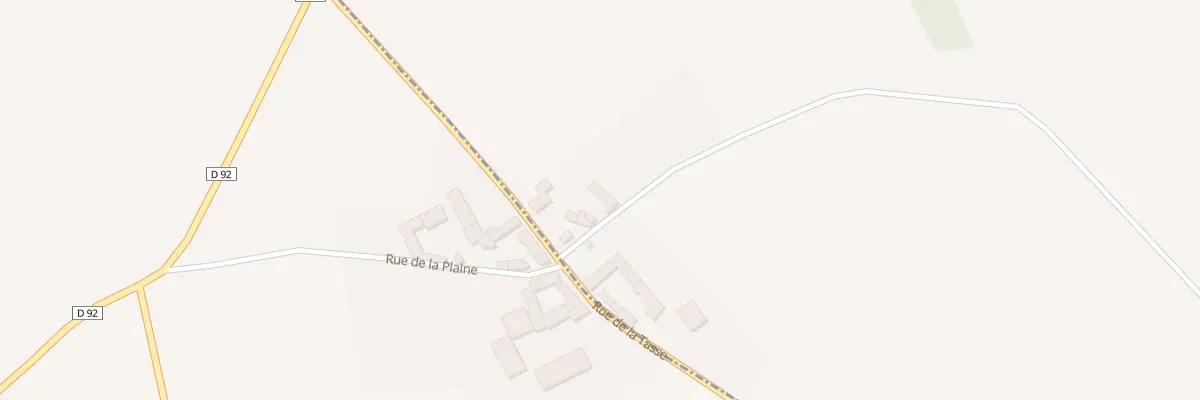 Plan du 114 La Haye au Roi à Saint-Agnan