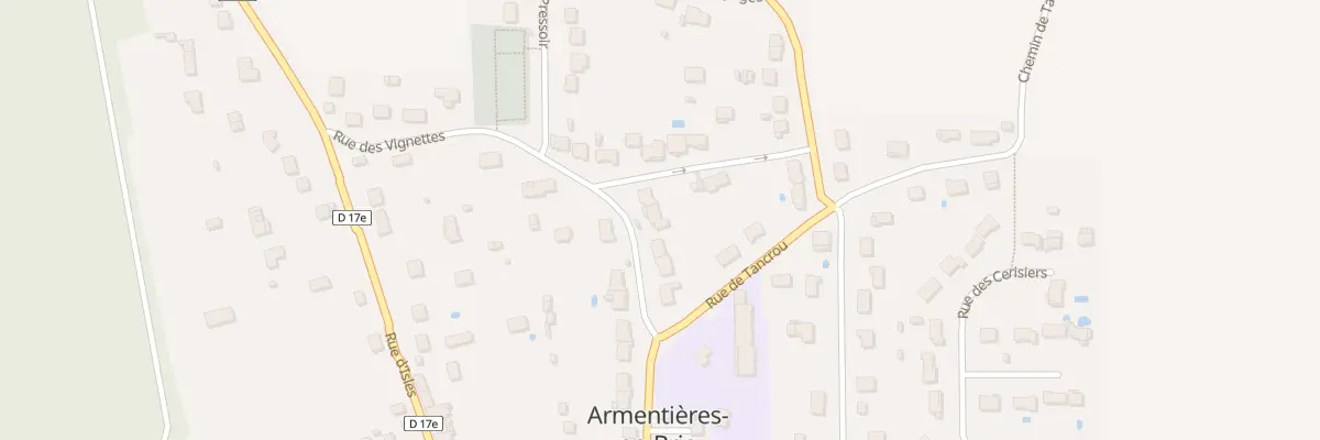 Plan du 10 Rue des Vignettes à Armentières-en-Brie