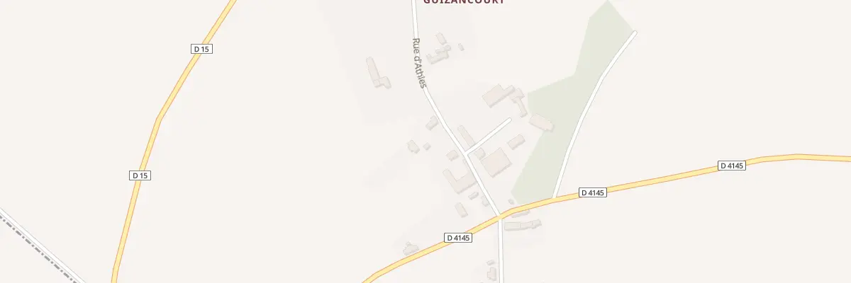 Plan du 5 Rue d’Athies à Quivières