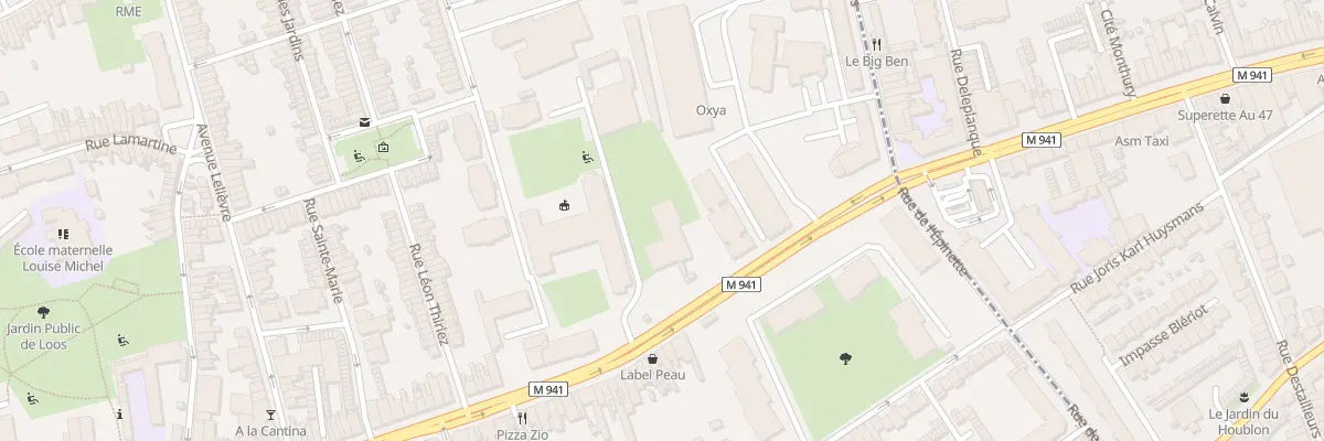 Plan du 9001 Res Le Hetre Rouge-6 Rue Foch- à Loos