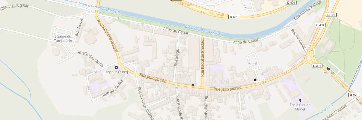 Plan du 16B Rue Magu à Lizy-sur-Ourcq