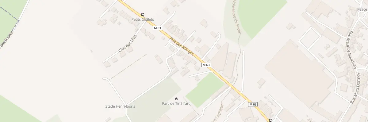 Plan du 41 Rue des Martyrs à Seclin
