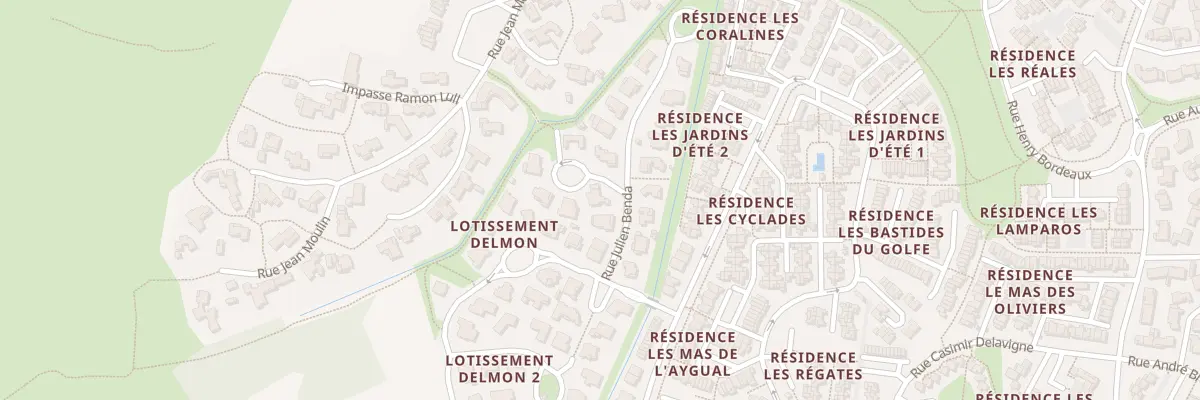 Plan du 3 Rue Julien Benda à Saint-Cyprien