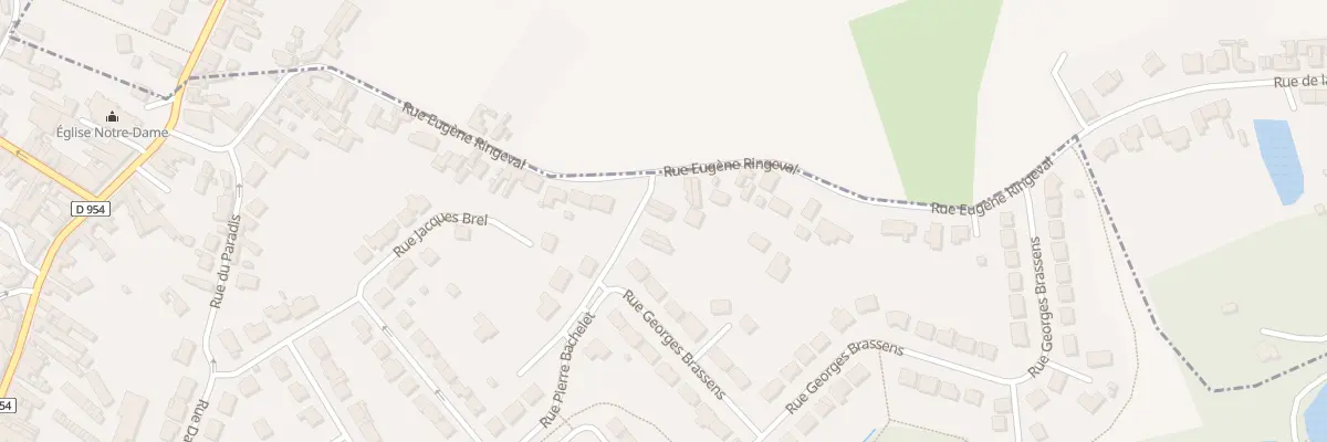 Plan du 103 Rue Eugène Ringeval à Libercourt