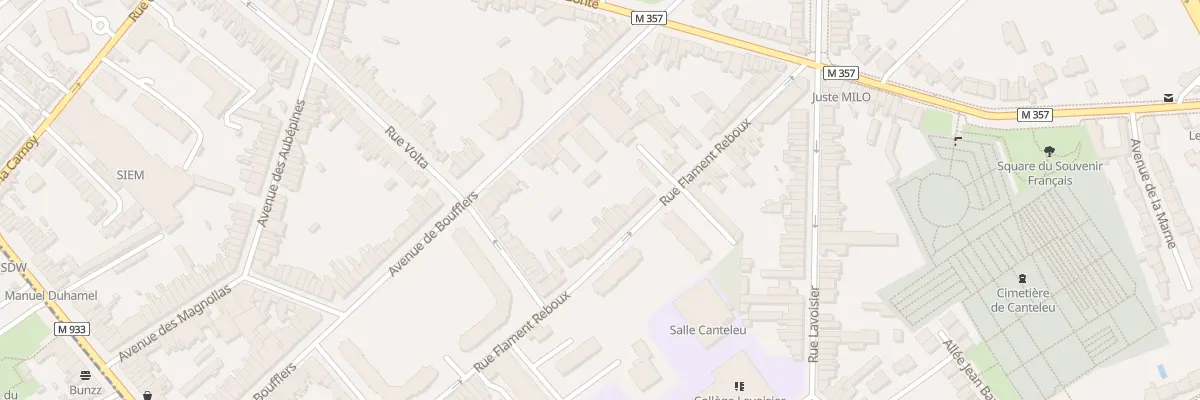 Plan du 54 Rue Flament Reboux à Lambersart