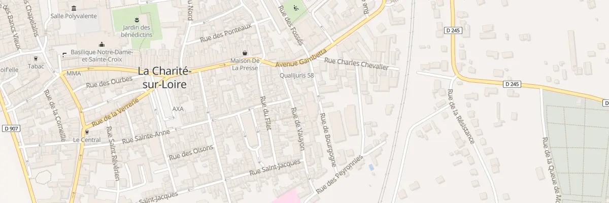 Plan du 19 Rue de la Vauyon à La Charité-sur-Loire