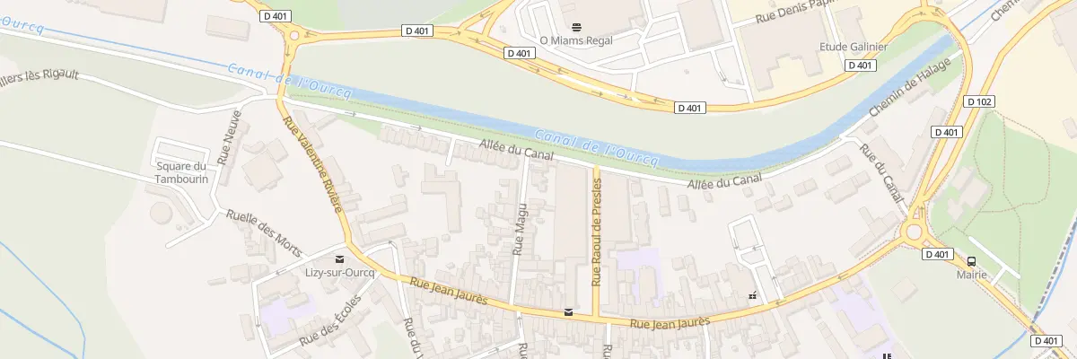 Plan du 26B Rue Magu à Lizy-sur-Ourcq