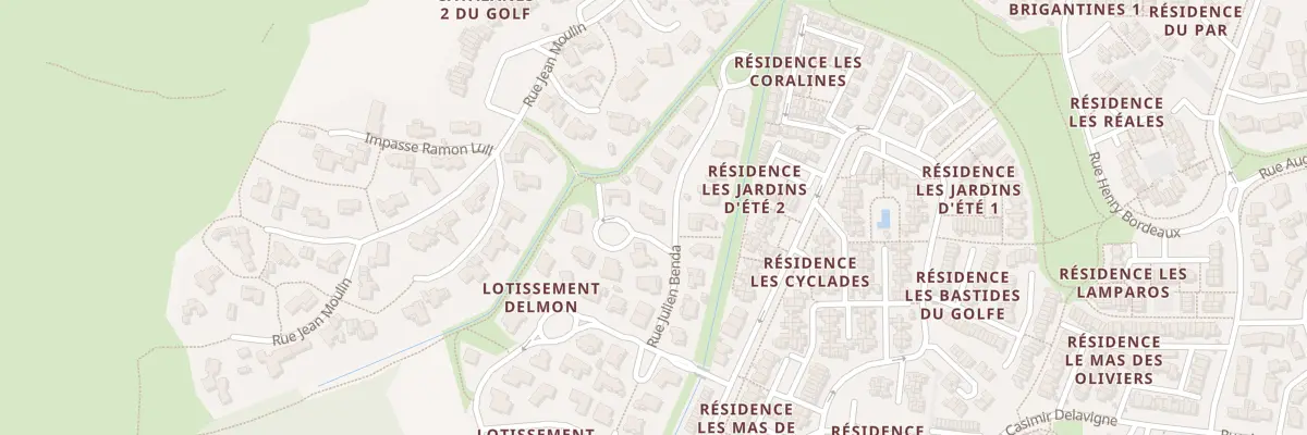 Plan du 13 Rue Julien Benda à Saint-Cyprien