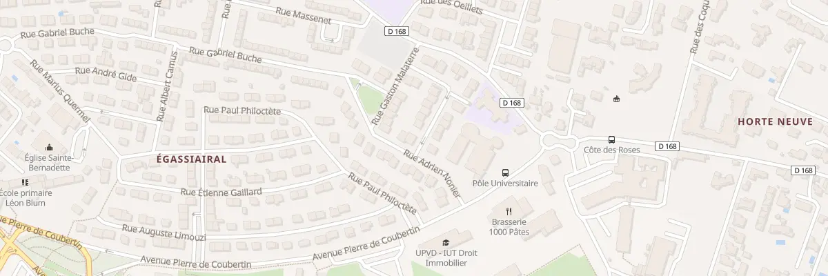 Plan du 5 Rue Adrien Nonier à Narbonne