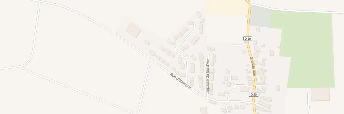 Plan du 21 Rue de la Croix Marion à Rouvres-en-Multien