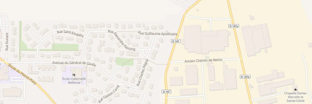 Plan du 6 Rue Charles Péguy à Lizy-sur-Ourcq