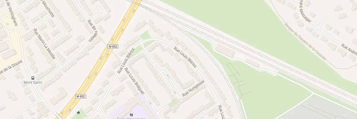 Plan du 54 Rue Louis Blériot à Lambersart
