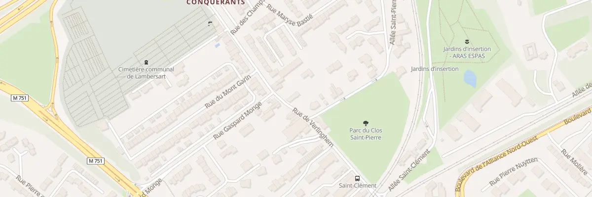 Plan du 22 Rue de Verlinghem à Lambersart