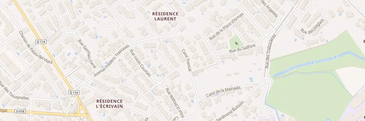 Plan du 9 Che Trencat à Argelès-sur-Mer