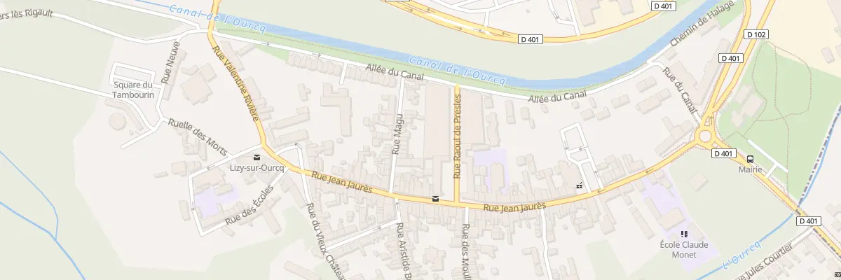 Plan du 18 Rue Magu à Lizy-sur-Ourcq