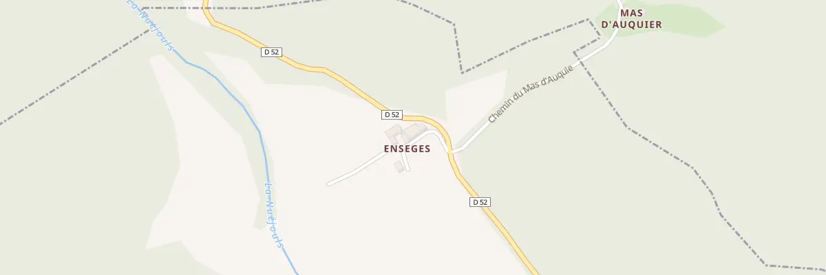 Plan du 5047 Enseges à Tauriac-de-Camarès