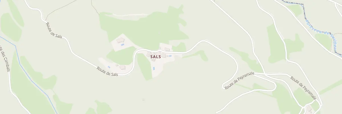 Plan du 5071 Sals à Saint-Geniès-de-Varensal