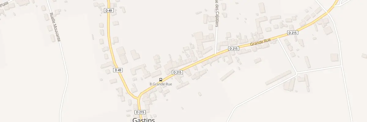 Plan du 19 Gr Grande Rue à Gastins