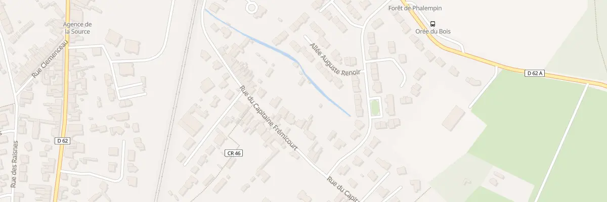 Plan du 47 Rue du Cap Fremicourt à Phalempin