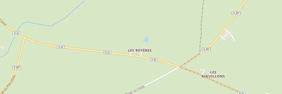 Plan du 5047 Les Royeres à Saint-Sornin