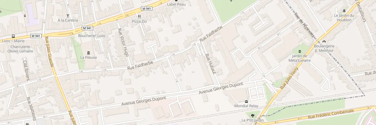 Plan du 265 Rue Faidherbe à Loos