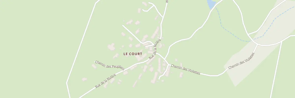 Plan du 5525 Le Court à Loubeyrat