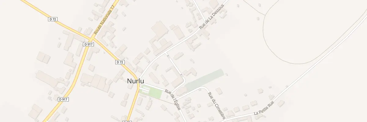 Plan du 5 Rue de Là Dessous à Nurlu