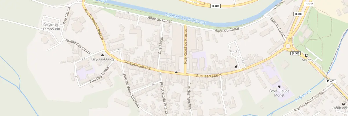 Plan du 35 Rue Jean Jaurès à Lizy-sur-Ourcq