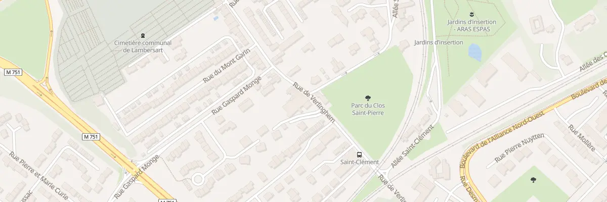 Plan du 9Q Rue de Verlinghem à Lambersart