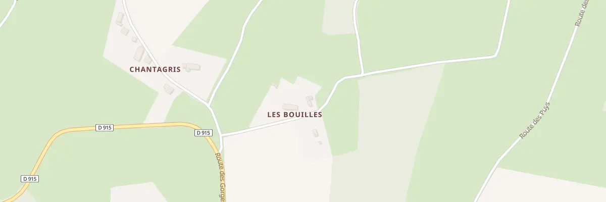 Plan du 6 Imp des Bouilles à Chouvigny