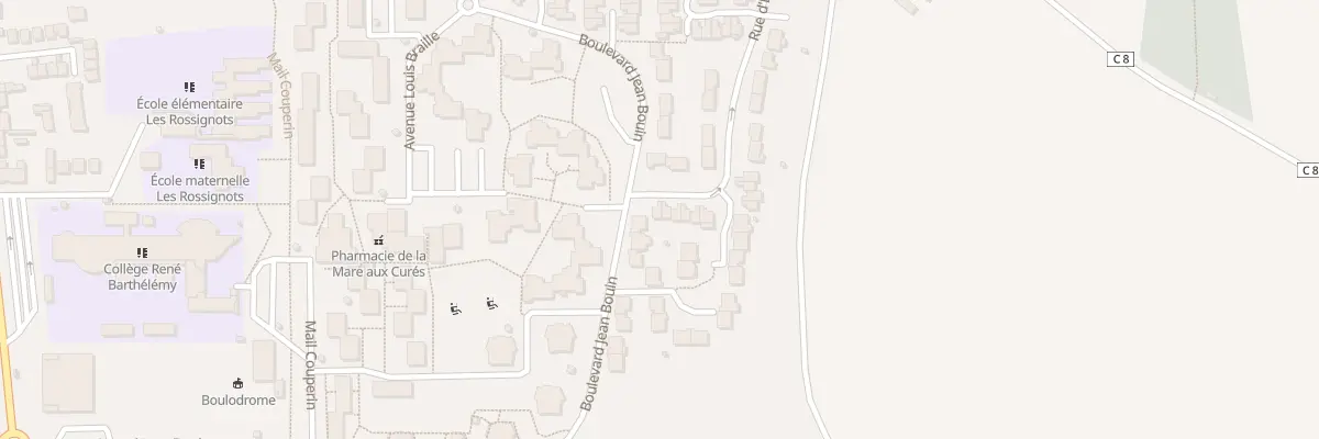 Plan du 43 Rue Estienne d’Orves à Nangis